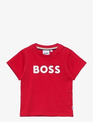 Hugo Boss J05999 Boy's Short Sleeve Basic Logo T-Shirt