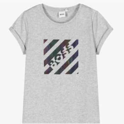 Girls grey shirt sales