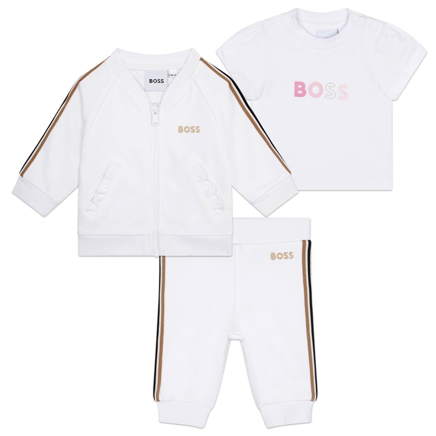 Hugo boss girls tracksuit deals