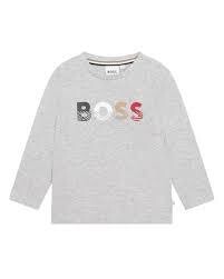 Hugo Boss J05946 Baby Boy's Long Sleeve Logo T-Shirt
