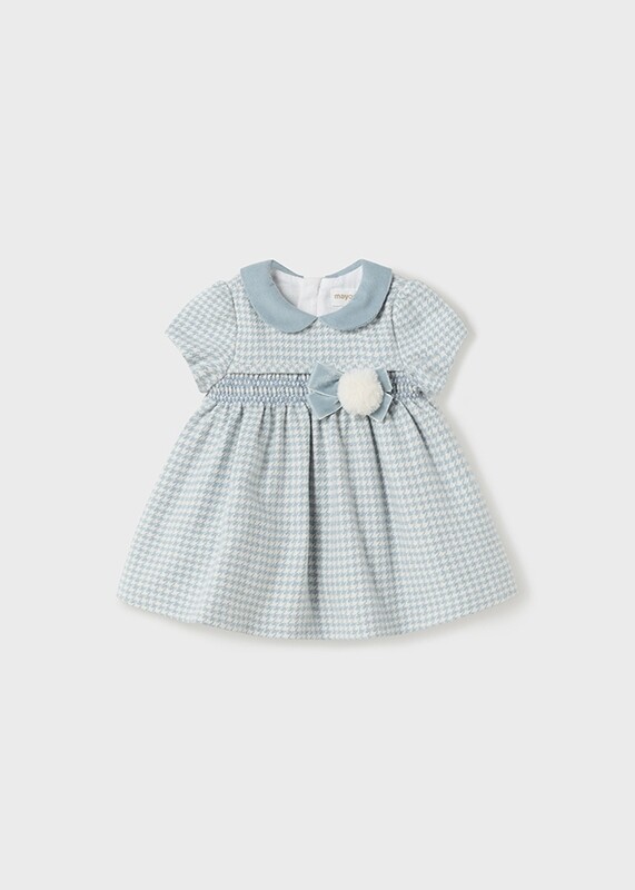 Mayoral 2864 Baby Girl's SS Smocked Knit Dress/