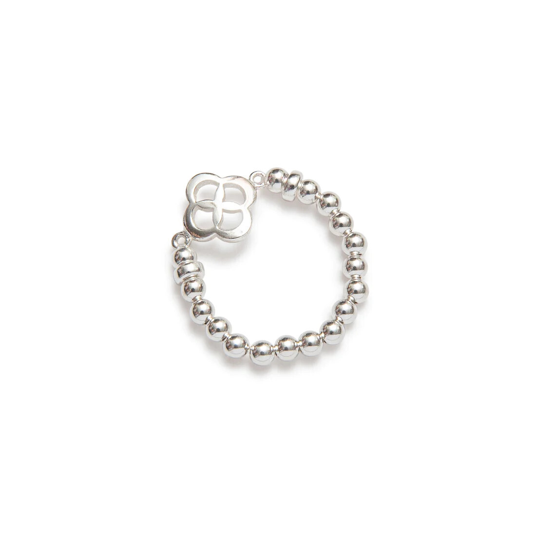 Beblue BRESPI-LW Silver Be Spirited Ring - Lotus Whispers