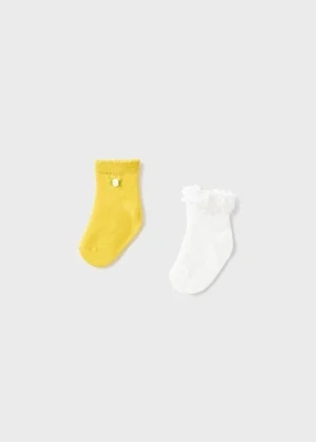 Mayoral 10401 Baby Girl’s Dressy Socks Set 2PR/