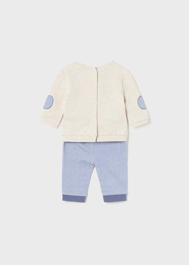 Mayoral 2680 Baby Boy's Long Sleeve Sweater & Jogger Set 2PC
