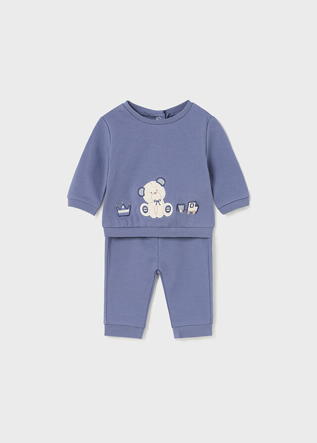 Mayoral 2680 Baby Boy's Long Sleeve Sweater & Jogger Set 2PC