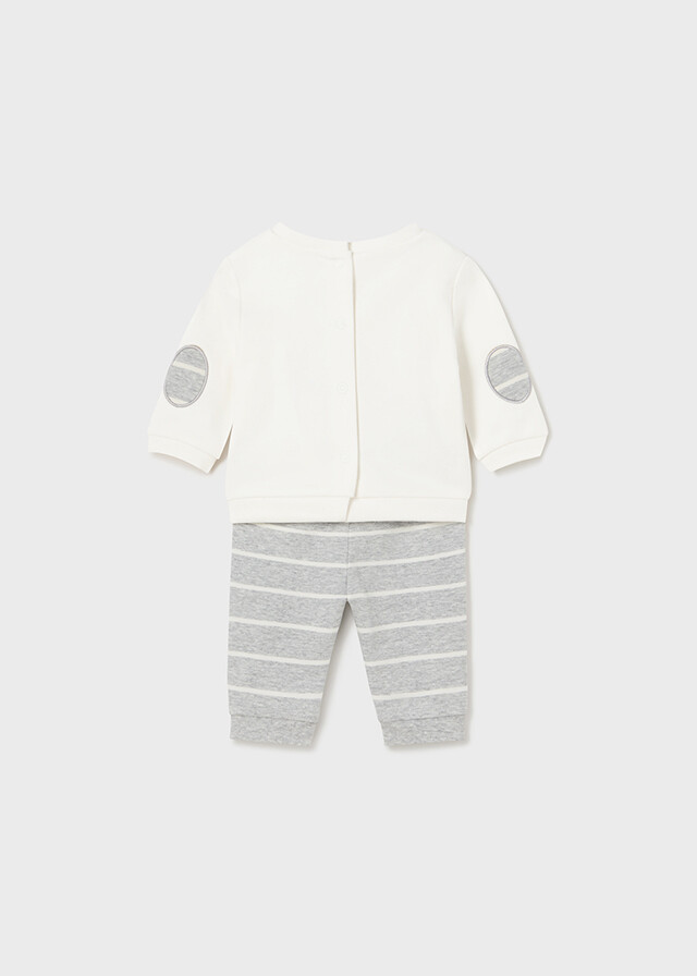 Mayoral 2680 Baby Boy's Long Sleeve Sweater & Jogger Set 2PC