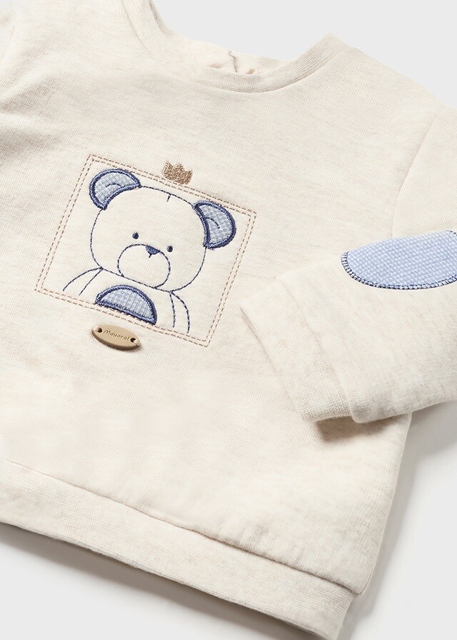 Mayoral 2680 Baby Boy's Long Sleeve Sweater & Jogger Set 2PC