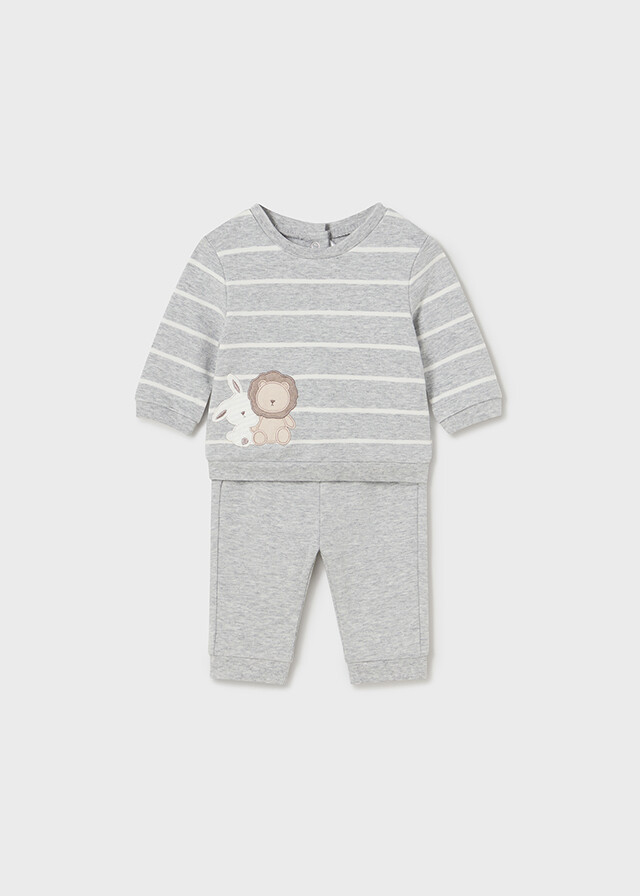 Mayoral 2680 Baby Boy's Long Sleeve Sweater & Jogger Set 2PC