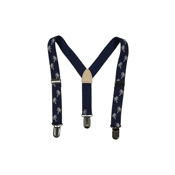 Mayoral 10427 Baby Boy's Navy Blue Suspenders with Palm Trees, Size: 12M