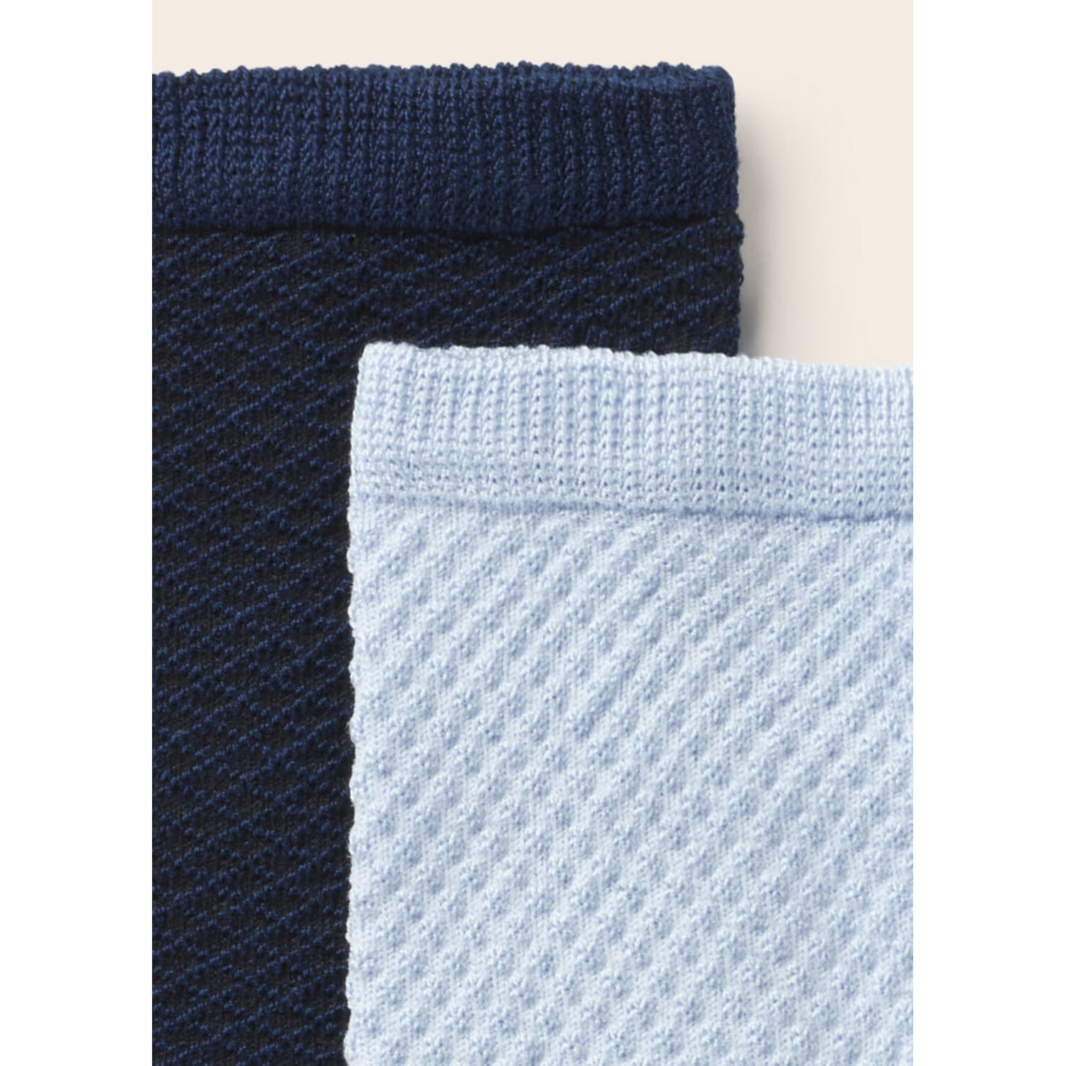 Mayoral 10395 Baby Boy Light & Dark Blue Sock Set