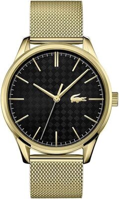 Lacoste 2011104 Men's Vienna Quartz Gold-plated Steel Watch