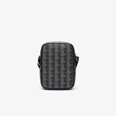 Lacoste NH4410LX Men's Polyvinyl Crossbody Satchel/