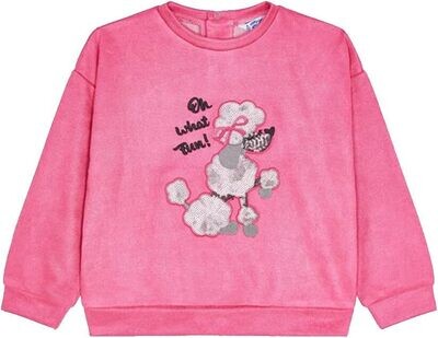 Mayoral 4430, kids, Girls, Pink long sleeves T-Shirt