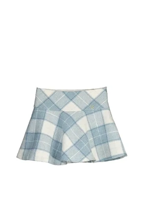 Mayoral 4902 Girl's Knit Check Skirt