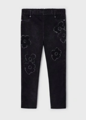 Mayoral 4781 Girl's Printed Leggings