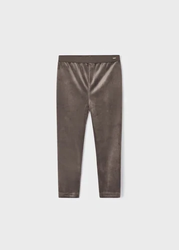 Mayoral 712 Girl's Basic Velvet Leggings