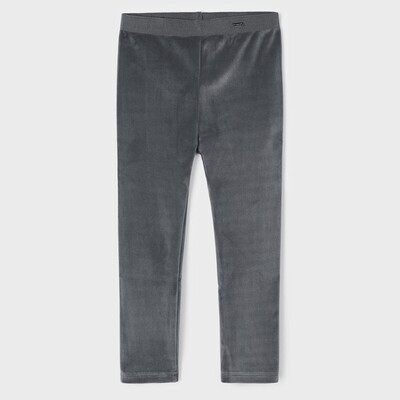 Mayoral 712 Girl's Basic Velvet Leggings