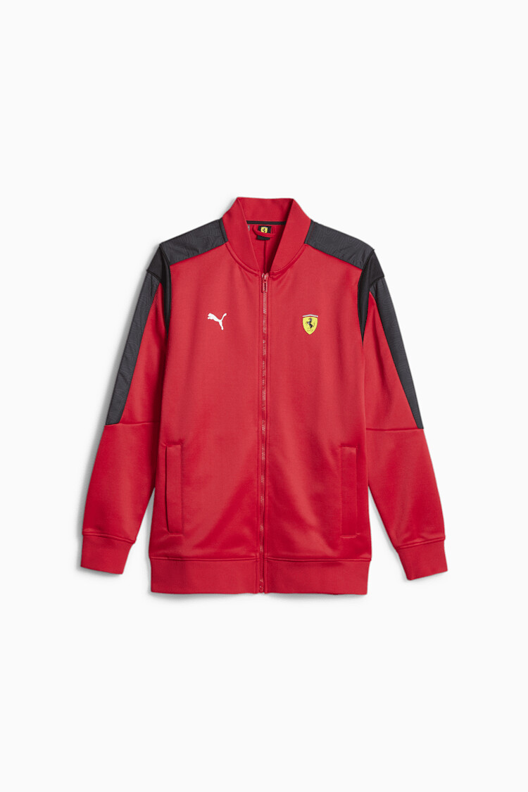 Puma 620936 02 Men's Ferrari Race MT7 Track Jacket/, Color: ROSSO CORSA, Size: XS
