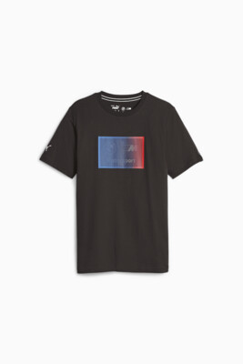 Puma 621298 01 Black, Red, & Blue BMW MMS Logo T-Shirt