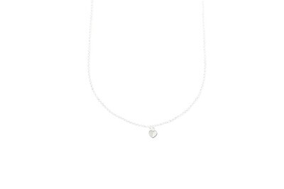 Beblue BCHGIFT-HN Silver Be Gifted MOP Heart Pendant Necklace