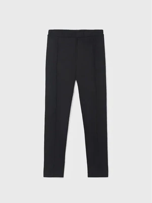 Mayoral 7739 Girl's Faux Suede Leggings – Negro