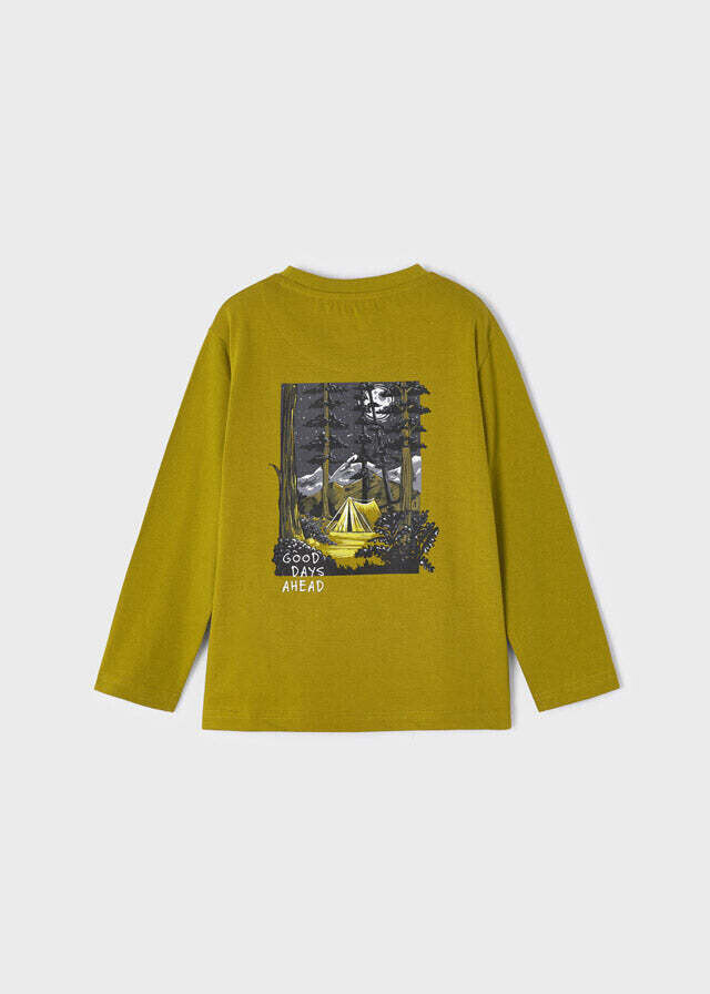 Mayoral 4005 Boy's Long Sleeve "good days ahead" T-Shirt – Oliva