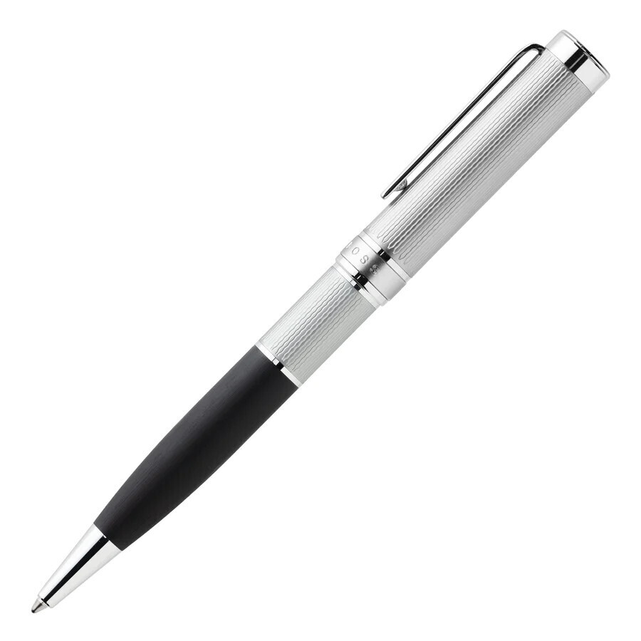 Hugo Boss HSH0544B Dual Ballpoint Pen – Chrome- Black