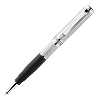 Hugo Boss HSH0544B Dual Ballpoint Pen/ CHROME- BLACK