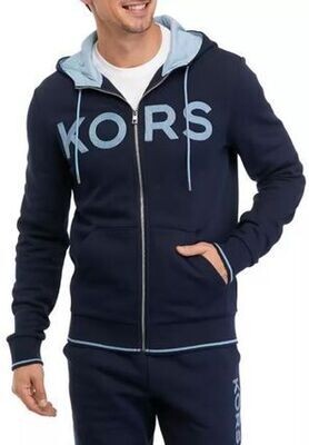 Michael Kors CF351LY46F Men’s Zip Up w/ Embroidered Logo