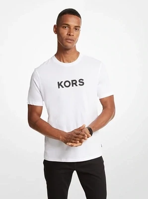 Michael Kors CH351RJFV4 Men's Short Sleeve Textured KORS T-Shirt