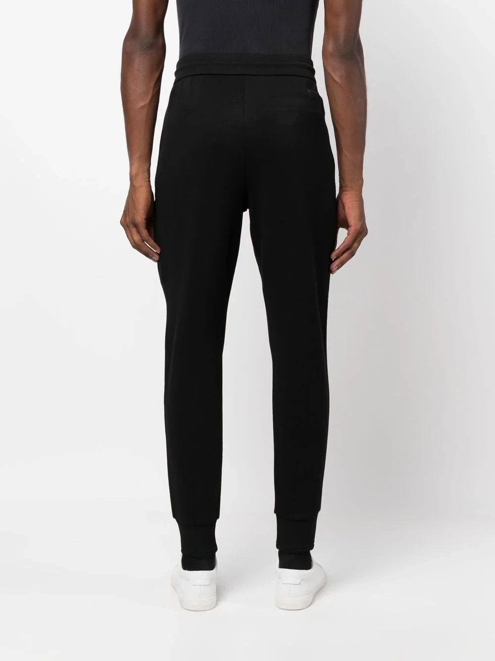 Michael Kors CF2512Z6YK Men’s Ho Mix Media Joggers – Black