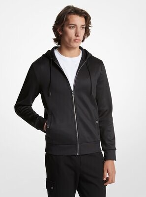 Michael Kors CH351PUA9Q Men's LS Double Knit Zip-Up Hoodie/