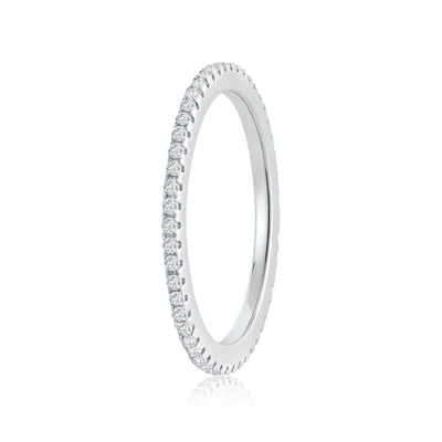 Miss Mimi 02-142494 Full Eternity Single Row CZ Stackable Ring/