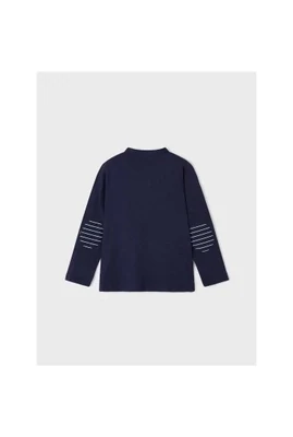 Mayoral 3158 Boy’s Navy Island Vibes LS Shirt