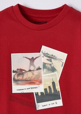 Mayoral 4022 Boy's LS "cool experiences" T-Shirt /GOJI
