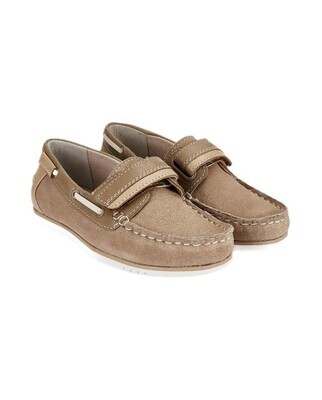 Mayoral 43488 Boy’s Suede Moccasin Shoes – Tostado