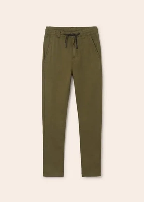 Nukutavake 6591 Light Green chino draw string pant