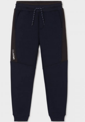 Nukutavake 7579 Boy's Contrasting Joggers – Dark Navy