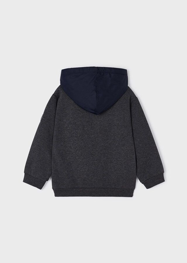 Mayoral 4446 Boy's Durable Zip-up Hoodie