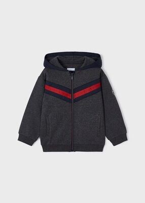 Mayoral 4446 Boy's Durable Zip-up Hoodie