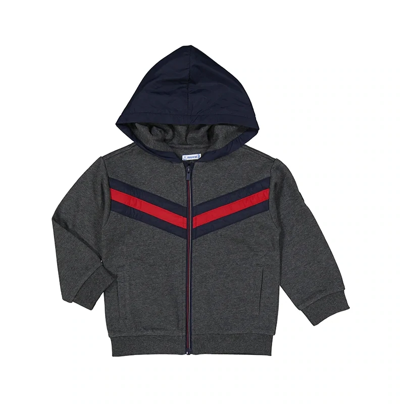 Mayoral 4446/4514 Boy's Durable Zip-Up Hoodie & Jogger Set 2PC
