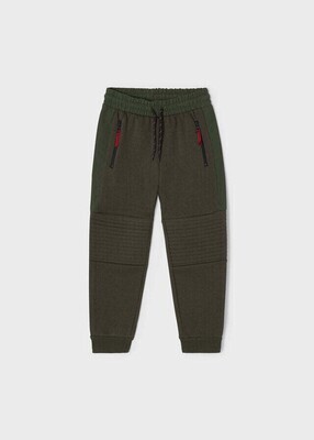 Mayoral 4586 Boy’s Drawstring Knit Joggers – Bosque