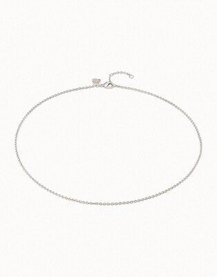 UNOde50 COL1540MTL0000U Sterling Silver Thin Chain Necklace - Universal