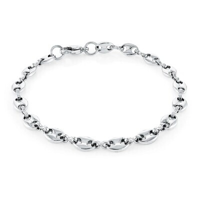 Italgem SWB184 Women's S. Steel Mini Gucci Bracelet 7.25"
