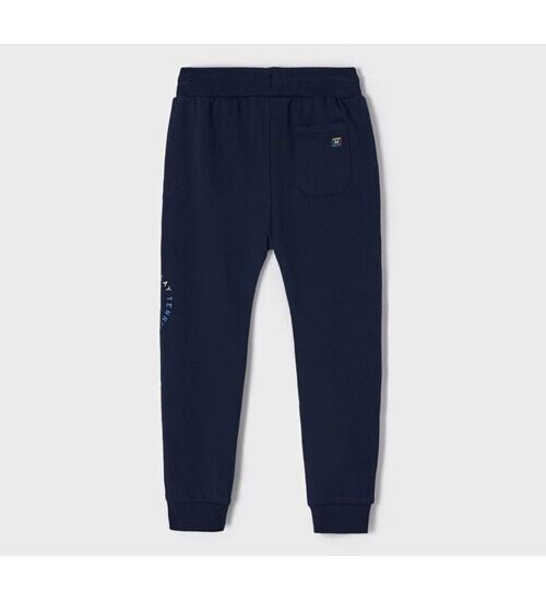 Mayoral 3832, Boys Navy Blue hoodie, jogger and blue short set