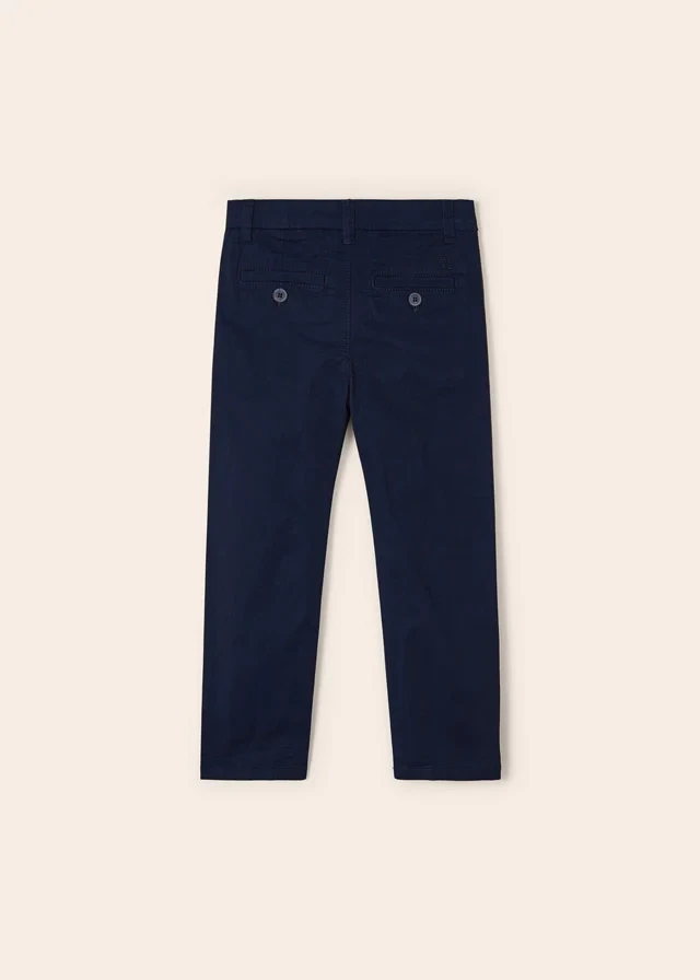 Mayoral 512 Boy’s Slim Chino Pants – Marino