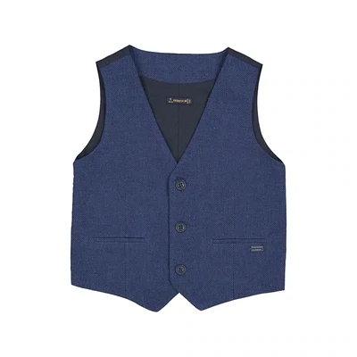 Mayoral 3349 Boy's Navy Blue Vest