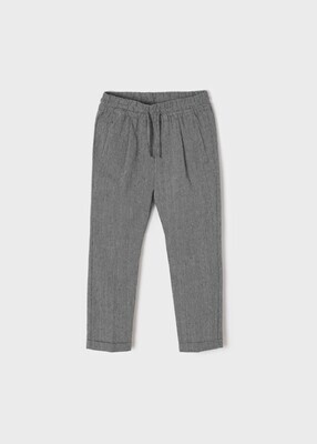 Mayoral 3583, Navy and White Striped Pants