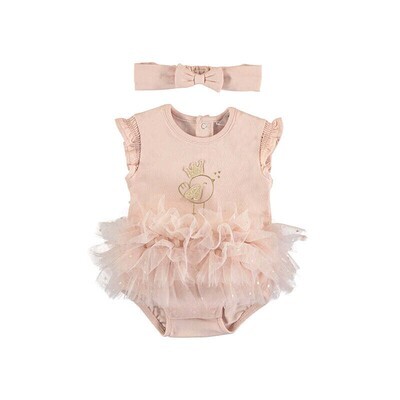 Mayoral 1703, Baby Girl Tootsie with matching Headband Set