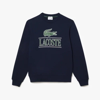 Lacoste SH1228 52 166 Men's Long Sleeve Logo Sweatshirt